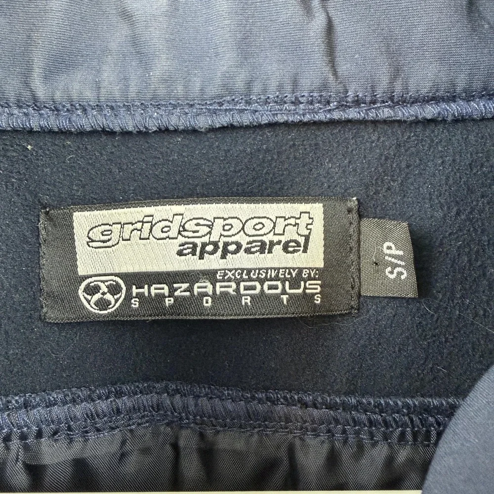 Acura Motorsports Jacket Mens Small Blue Hooded Softshell NSX Gridsport Apparel
